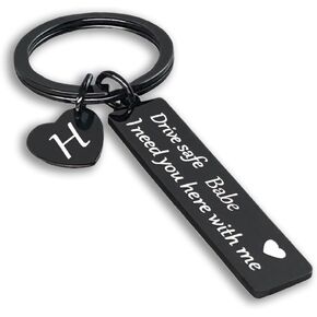 Drive Safe Keychain Gifts for Boyfriend Men Girlfriend Husband Wife Him Birthday Valentines Day Sweetest Day Gift