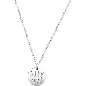 GDKASRNY Singer Necklace TS 1989 All too Well Necklace Music lover Gift