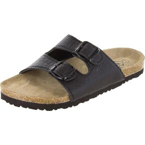 Northside Womens Mariani Leather Strap Cork Sandal