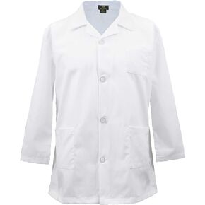 BaHoki Essentials Childrens Lab Coat - Doctors White Lab Coat - Great for Dress up and School Projects - Authentic Design