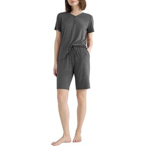 Latuza Women's Viscose Bermuda Shorts Pajama Set