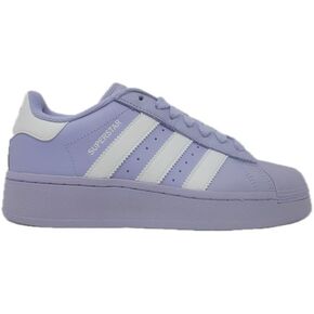 adidas Superstar XLG Womens Running Shoes, Footwear White/Violet/Footwear White, 7 M US