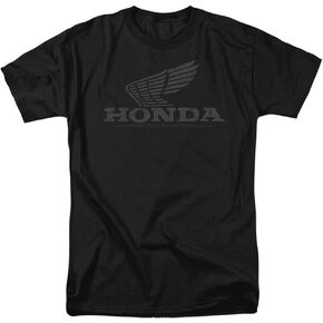 Honda Vintage Wing T-Shirt & Stickers Black