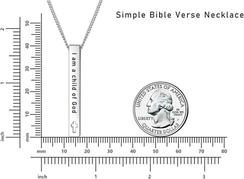 Rnivida Christian Bible Verse Bar Necklaces for Women, Religious Faith Inspirational Birthday Jewelry Gift in Saudi Arabia