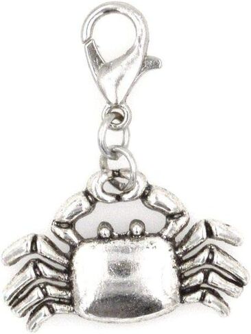 It's All About...You! Crab Clip on Charm Perfect for Necklaces and Bracelets 94Aj in Saudi Arabia
