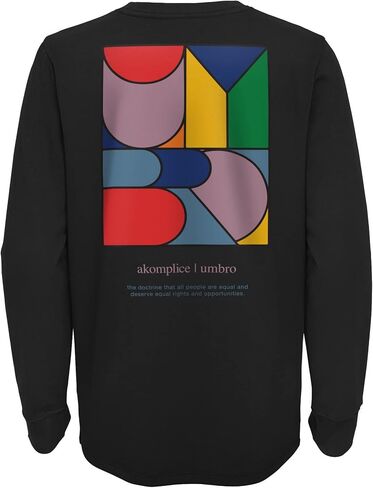 Umbro mens Umbro X Akomplice Men's Eqalitarianuism Long Sleeve Tee T-Shirt in Saudi Arabia