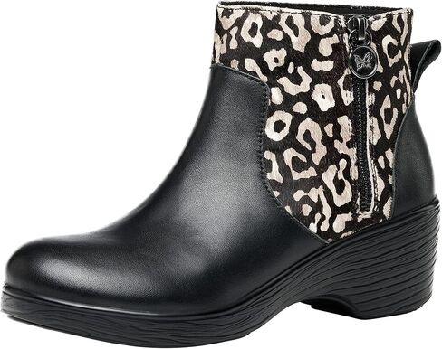 Alegria Serina Womens Leather Wedge Ankle Boots in Saudi Arabia