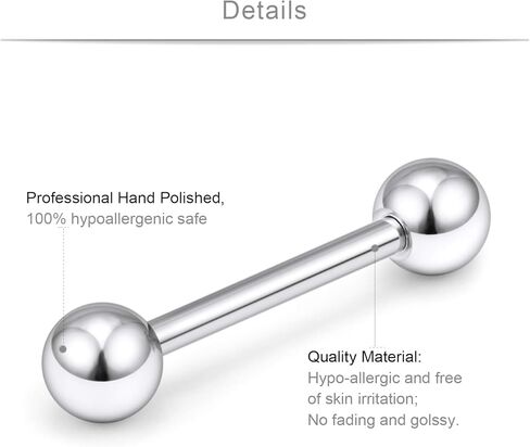 SCERRING 6 أزواج 14G الفولاذ المقاوم للصدأ لينة سيليكون واضح الاكريليك الجمجمة توهج في الظلام دعابة اللسان حلمات حلقة هيئة ثقب المجوهرات التجنيب in Kuwait