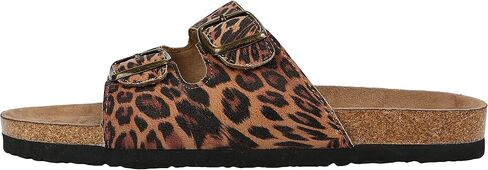 Northside Womens Mariani Leather Strap Cork Sandal in Saudi Arabia