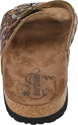 Northside Womens Mariani Leather Strap Cork Sandal in Saudi Arabia