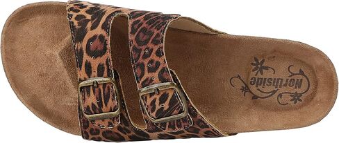 Northside Womens Mariani Leather Strap Cork Sandal in Saudi Arabia
