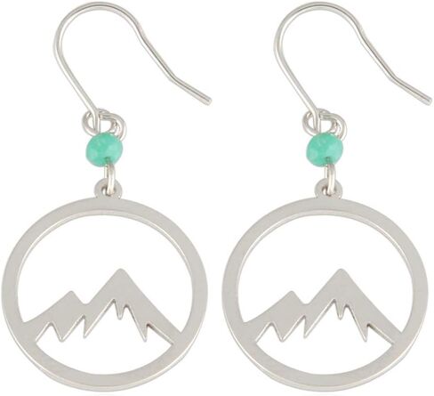 أقراط متدلية على شكل قرص جبلي من LAONATO مطلية بالنحاس in Kuwait