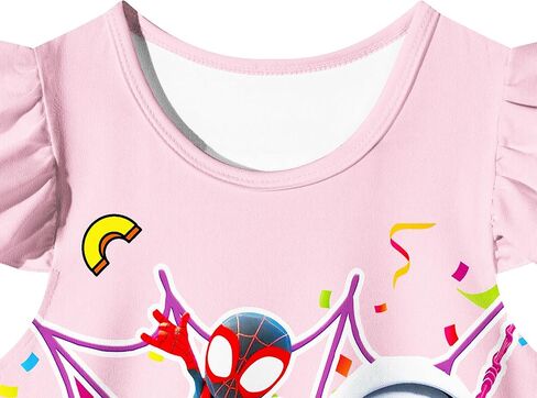 فستان تنكري للفتيات الصغيرات، فساتين خيالية للأطفال الصغار، ملابس لعب مكشكشة مذهلة، ملابس غير رسمية in Kuwait