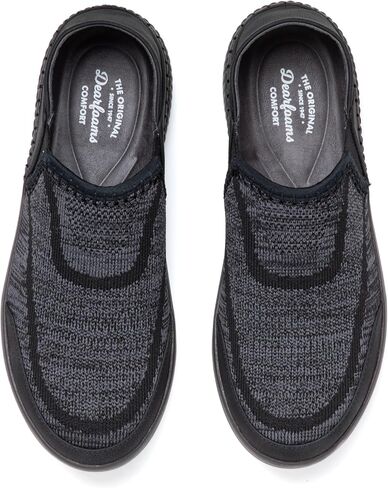 Dearfoams Women's Lee Lightweight Easy on/Off Knit Sneaker in Saudi Arabia
