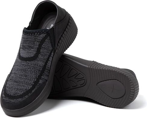 Dearfoams Women's Lee Lightweight Easy on/Off Knit Sneaker in Saudi Arabia
