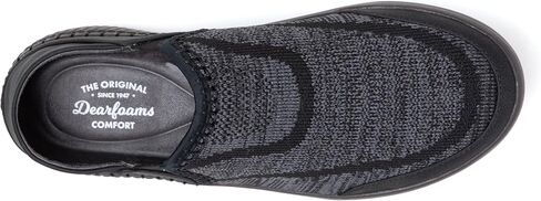 Dearfoams Women's Lee Lightweight Easy on/Off Knit Sneaker in Saudi Arabia