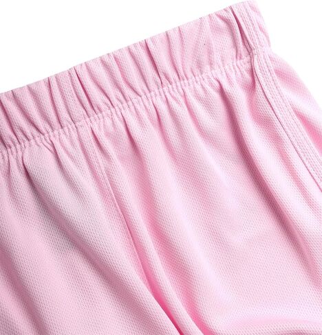 New Balance Girls' Active Shorts - 2 Piece Athletic Performance Mesh Running Shorts - Dolphin Gym Shorts for Girls (8-16) in Saudi Arabia