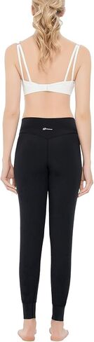 Starlemon Joggers for Women with Pockets, High Waist Yoga Active Sweatpants Sports Workout Training Running Womens Lounge Pants M, Black in Kuwait