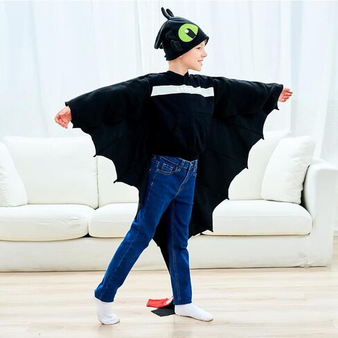 عباءة كاجستر للأطفال، عباءة تنين، قطعة واحدة، أزياء الهالوين التنكرية in Kuwait