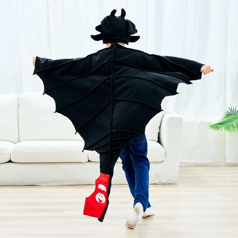 عباءة كاجستر للأطفال، عباءة تنين، قطعة واحدة، أزياء الهالوين التنكرية in Kuwait