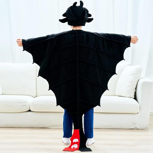 عباءة كاجستر للأطفال، عباءة تنين، قطعة واحدة، أزياء الهالوين التنكرية in Kuwait