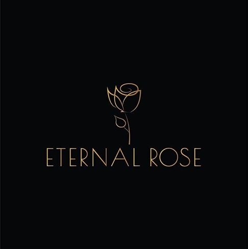24k Gold Real Rose Flower Women's Dangle Drop Earrings in Saudi Arabia