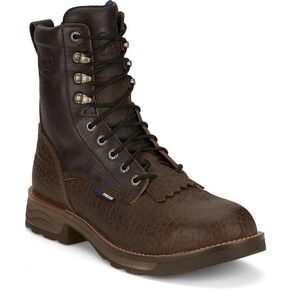 Tony Lama Men's TW3431 High Plains 8" Waterproof Comp Toe Lace-Up Work Boot
