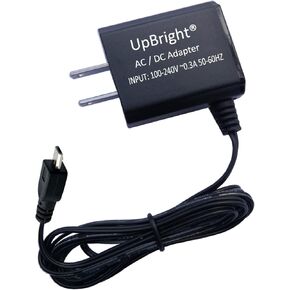 UpBright USB Plug end 5V AC/DC Adapter Compatible with Cubii Pro F3A1 Under Desk Smart Elliptical Silver Pedal Bike Cycle Mini Exerciser 5VDC DC5V 5.0V Power Supply Cord Wall Home Battery Charger PSU