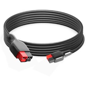 10Ft Jackery Solar Extension Cable 14AWG Anderson Connector Plug DC Solar Panel Extension Cord Connect Jackery SolarSaga 100W/100X Solar Panel to Jackery Explorer 1000 Portable Power Station