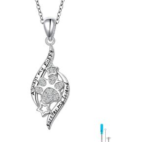Cremation Necklace for Ashes Sterling Silver Urn Pendant Ashes Holder Memorial Jewelry Ashes Keepsake Pendant Necklace