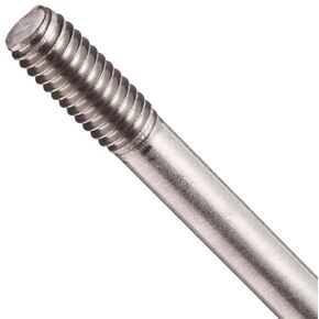 R1315-12 316 Stainless Steel Stem, 3/8"-16 SAE Male, 12" Length