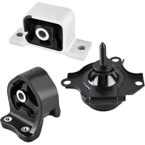 JDMON 3Pcs Engine Motor & Transmission Mount Kit Replacement for Honda Element 2.4L Auto Trans 2003 2004 2005 2006 Compatible with A6597, A4504, A4573, 50840S6M981, 50810S7D003, 50821SCVA02