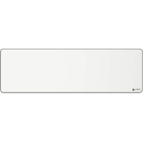 لوحة ماوس ألعاب بيضاء كبيرة ممتدة من Glorious - لوحة ماوس قماشية طويلة، حواف مخيطة | 36x11 (GW-E) in Kuwait