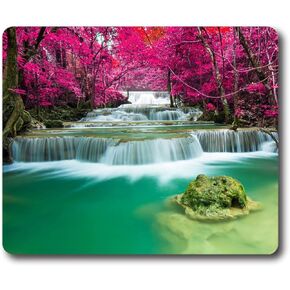 Mouse Pad Lighthouse at Night Non-Slip Mouse Mat Rubber Oblong Mousepad