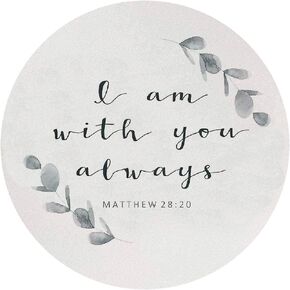 QUICQOD Christian Mouse Pad,Bible Verse Mousepad,Christian Gifts for Women,Christian Philippians 4:8 Whatever is True Mousepads 8.7 x 8.7 Inches