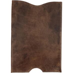 Hide & Drink, Rustic Sleeve for MacBook (15 in. Display) Handmade from Full Grain Leather (Bourbon Brown)