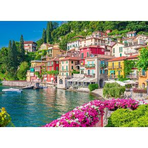 Jigsaw Puzzles for Adults 1000 Piece Puzzle for Adults 1000 Pieces Puzzle 1000 Pieces-Italy Famous Scenery Lake Como