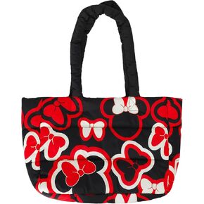 Bioworld Disney Minnie Mouse Oversized Puffer Tote Bag