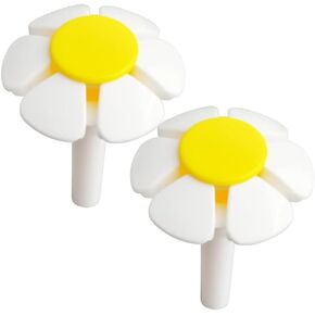 2 Pcs Yellow Pet Water Fountain Nozzle Replacement Yellow Flower for Head for Cat Fountain Automatic Drinking Water Dispenser pet Water Fountain Attachment for Cats, Dogs, Multiple Pets，Cat Fountains