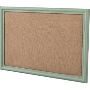 SOFE Large Linen Bulletin Boards for Walls 36 x 24, Black Framed Fabric Pin Board, Wall Mounted Picture Display Vision Board for Home Kitchen Office Living Room, Christmas Decorative Memo Board