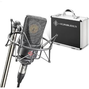 نيومان TLM 103-MT-Set | ميكروفون استوديو مكثف ذو غشاء أحادي كبير باللون الأسود