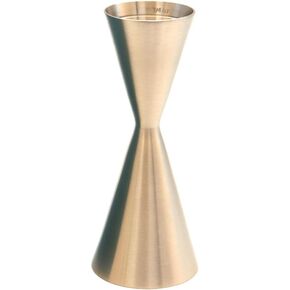 Brushed Polish Double Side Bartender tools Classic Slim Cocktail Jigger 1/2oz with Measurements lines and Signs for Drink (Brushed) in Saudi Arabia