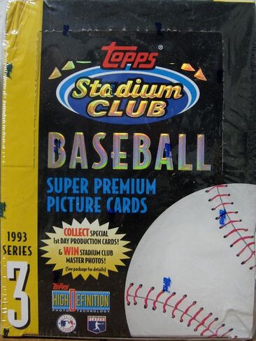 1993 Topps Stadium Club Series 3 صندوق هواية البيسبول - 24P in Saudi Arabia