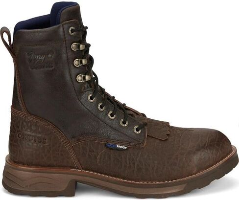 Tony Lama Men's TW3431 High Plains 8" Waterproof Comp Toe Lace-Up Work Boot in Saudi Arabia
