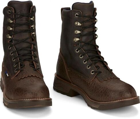 Tony Lama Men's TW3431 High Plains 8" Waterproof Comp Toe Lace-Up Work Boot in Saudi Arabia