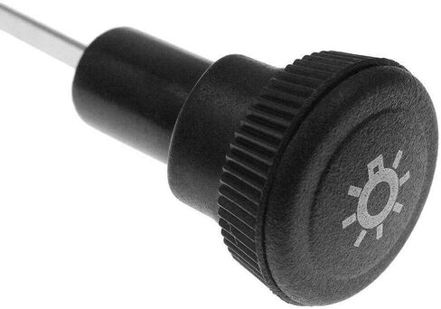 Headlight Switch Lamp Knob Replacement for 1990-2004 Ford Bronco F150 F250 F350 Truck Mustang Replaces F5TZ 11661-A,F5TZ11661A,76871(Black) in Kuwait