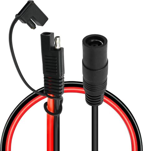 DC 8mm Female to SAE Connector Adapter 10AWG Cable Wire for Solar Panel Solar Plug Power Pack Portable Power Station in Saudi Arabia