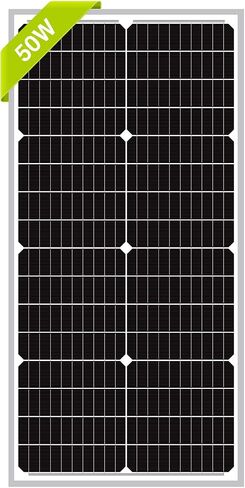 Newpowa 50W Solar Panel 50W(Watts) 12V(Volts) Monocrystalline PV Module High-Efficiency Battery Maintainer Power for Battery Charging of Boat RV Camper SUV and Other Off-Grid Applications in Saudi Arabia