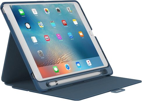 Speck Products StyleFolio مقلمة وحامل لجهاز iPad Pro مقاس 9.7 بوصات، باللون الأزرق البحري/الشفق الأزرق، [يناسب فقط iPad Pro مقاس 9.7 بوصات لعام 2016]، 77643-5633 in Kuwait
