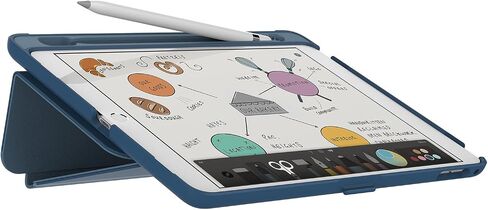 Speck Products StyleFolio مقلمة وحامل لجهاز iPad Pro مقاس 9.7 بوصات، باللون الأزرق البحري/الشفق الأزرق، [يناسب فقط iPad Pro مقاس 9.7 بوصات لعام 2016]، 77643-5633 in Kuwait